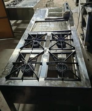 4 Burner Combined Cooker - main view