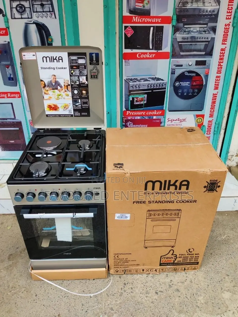 *Mika Standing Cooker, 50cm X 60cm,