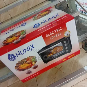 Nunix 40l Electric Oven | Bake, Grill Toast