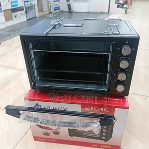 Nunix 40 Litres Electric Oven With Rotisserie, Timer