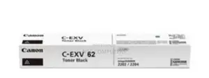 Canon C-Exv62 Black Toner Cartridge Yield 36,000 Pages