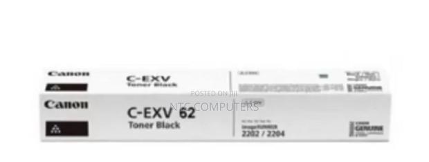 Canon C-Exv62 Black Toner Cartridge Yield 36,000 Pages