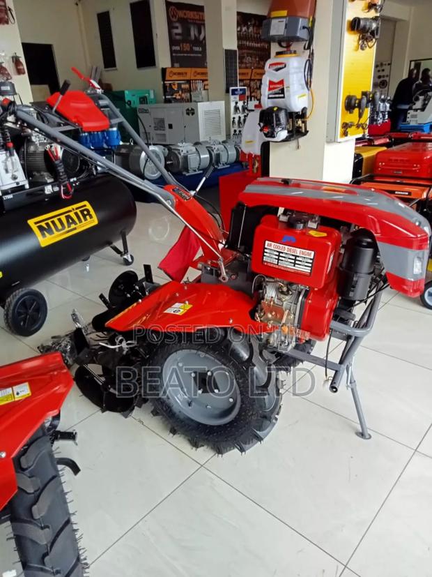 Jiadi Power Tiller Jd Key Start Diesel Engine, Cover + Light