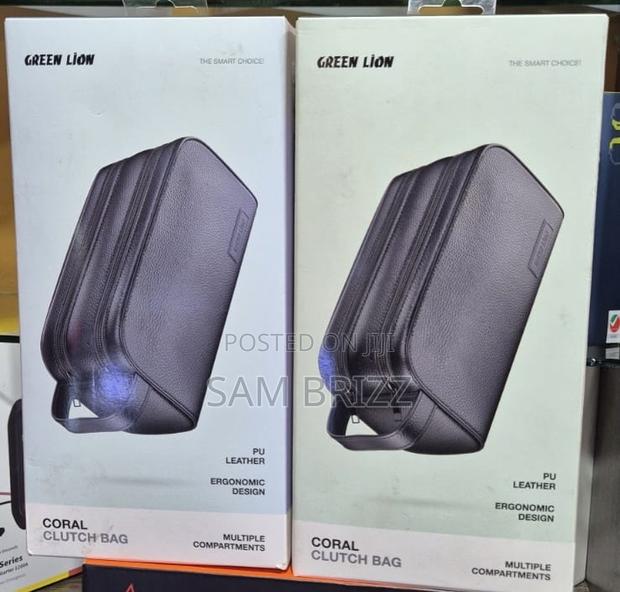 Green Lion Clutch Bag - thumbnail 3