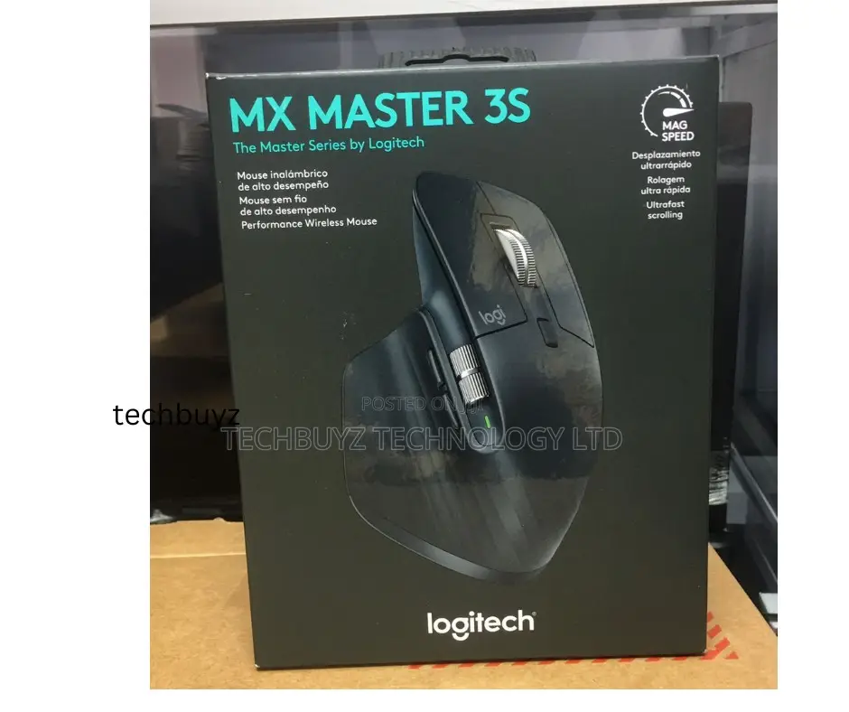 Logitech Mx Master 3s Wireless Mouse, Ultra-Fast, Dpi