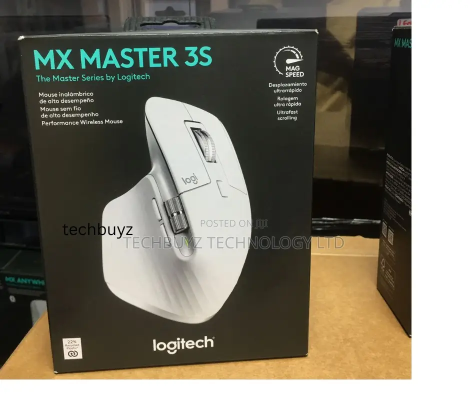 Logitech Mx Master 3s Wireless Mouse, Ultra-Fast, Dpi