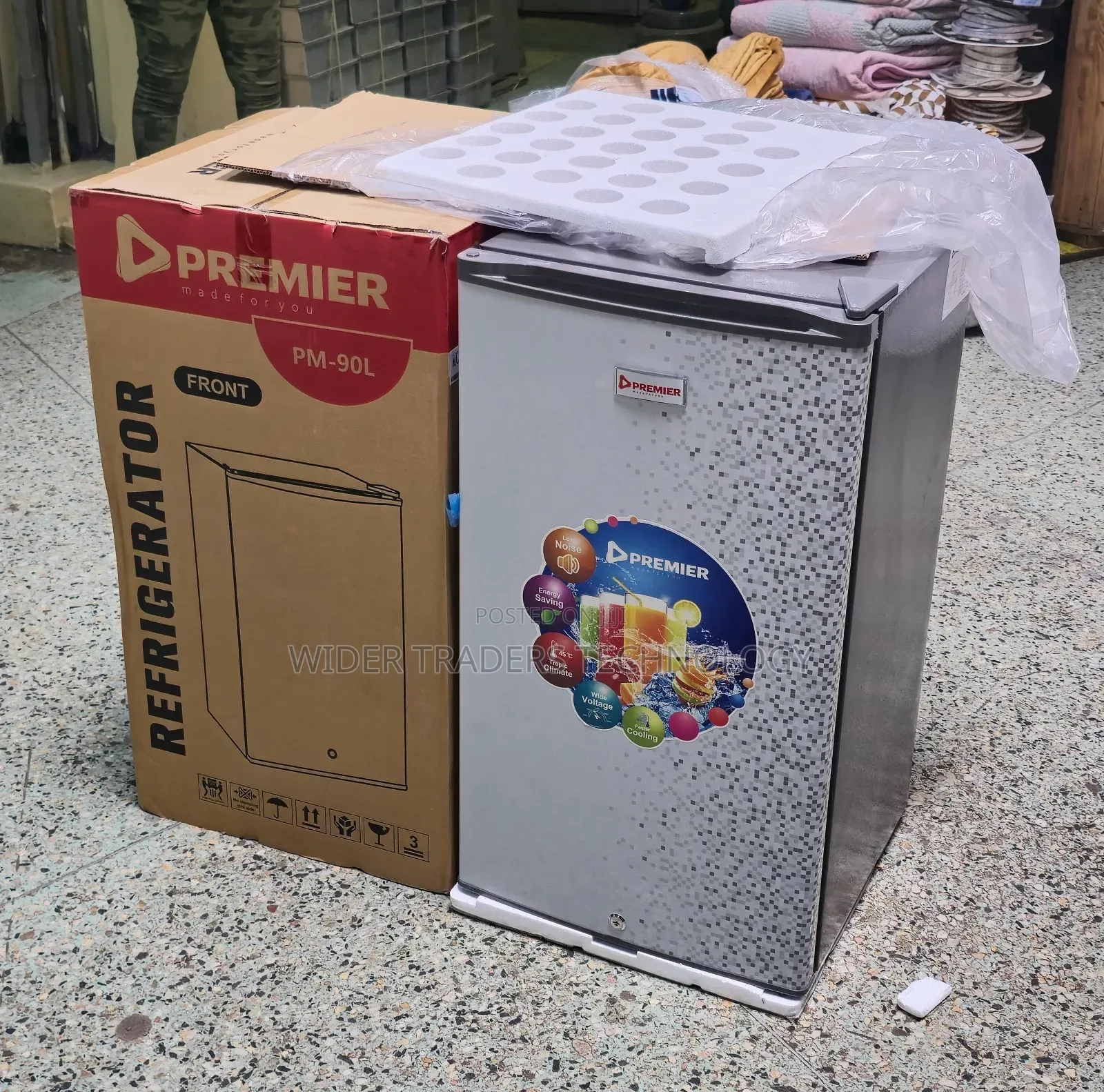 *Premier 90 Litres Fridge Single Door