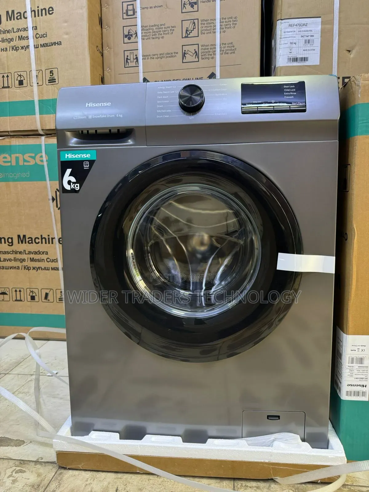 Hisense 6kg Wash And Spin Front Load Washing Machine