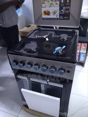 Mika 50 by 60 Cm 3gas and 1 Rapid Hotplate Button Ignition