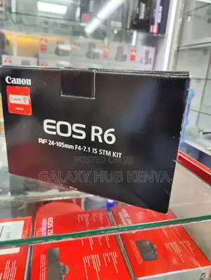 Canon Eos R6 Mirrorless Camera With 24-105mm F4-7.1 Is STM