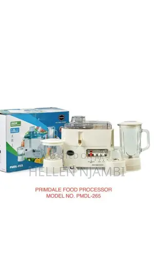 Primdale 4 in 1 - Food Processor Juicer Blender Grinder Mill