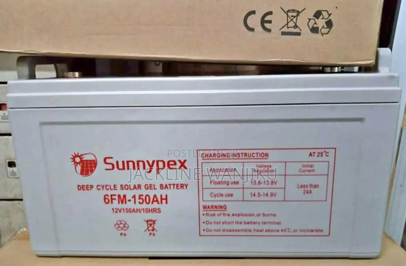 150ah Solar Battery/ 150ah Solar Battery