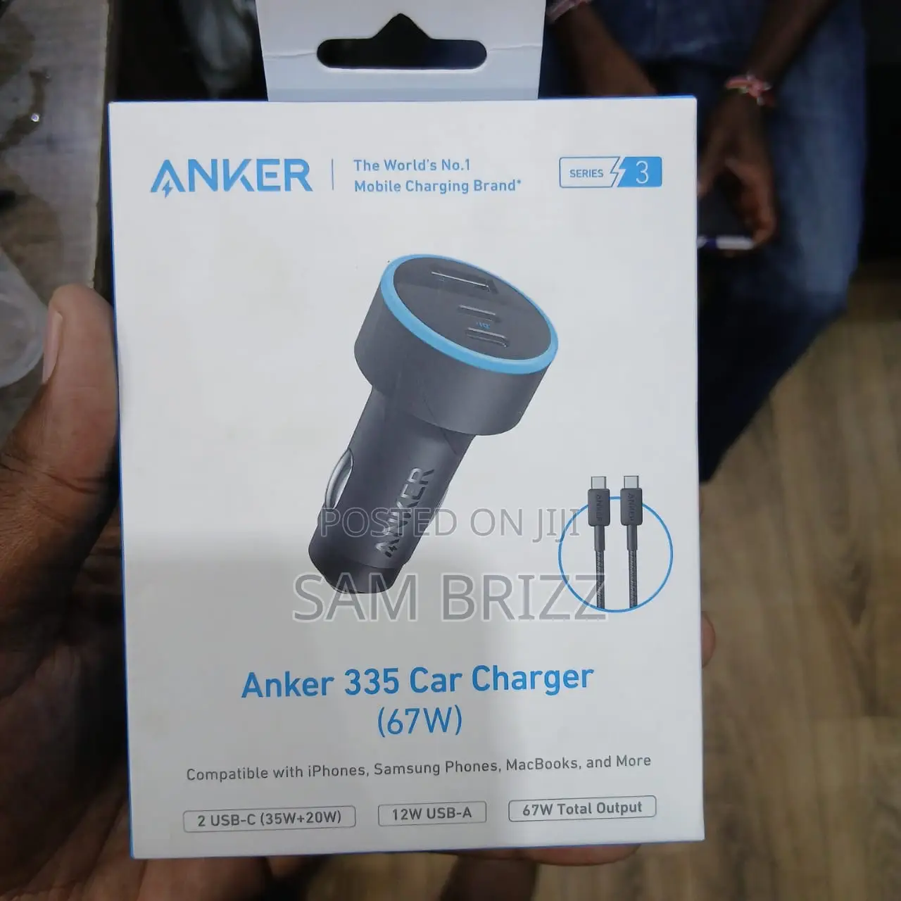 Anker 335 Car Charger 67w