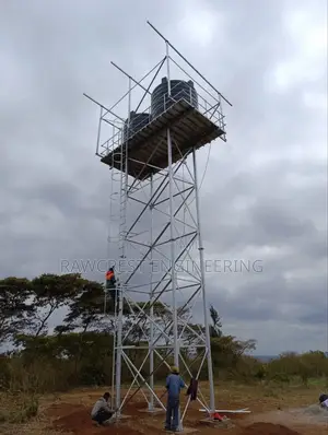 Water Tower And Solar Structure