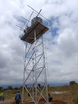 Water Tower And Solar Structure