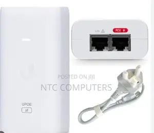 Ubiquiti Networks 48v Gigabit Poe Injector With Uk Power