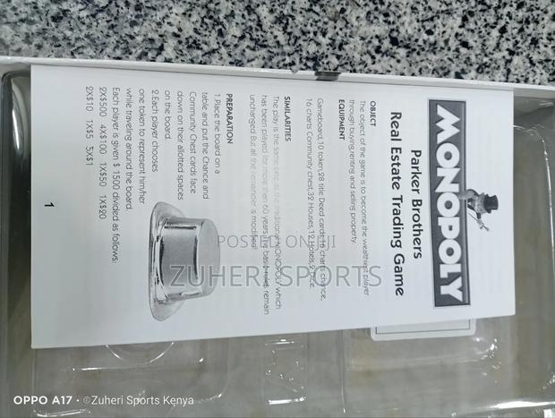 Monopoly Trading Board Game, Multiplayer Fun - thumbnail 2