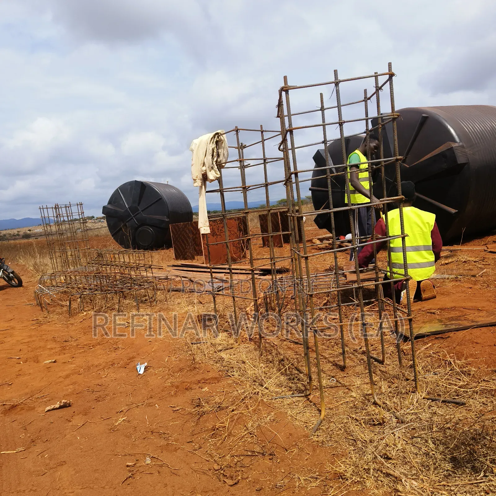 Water Towers for Remote Sites Camps
