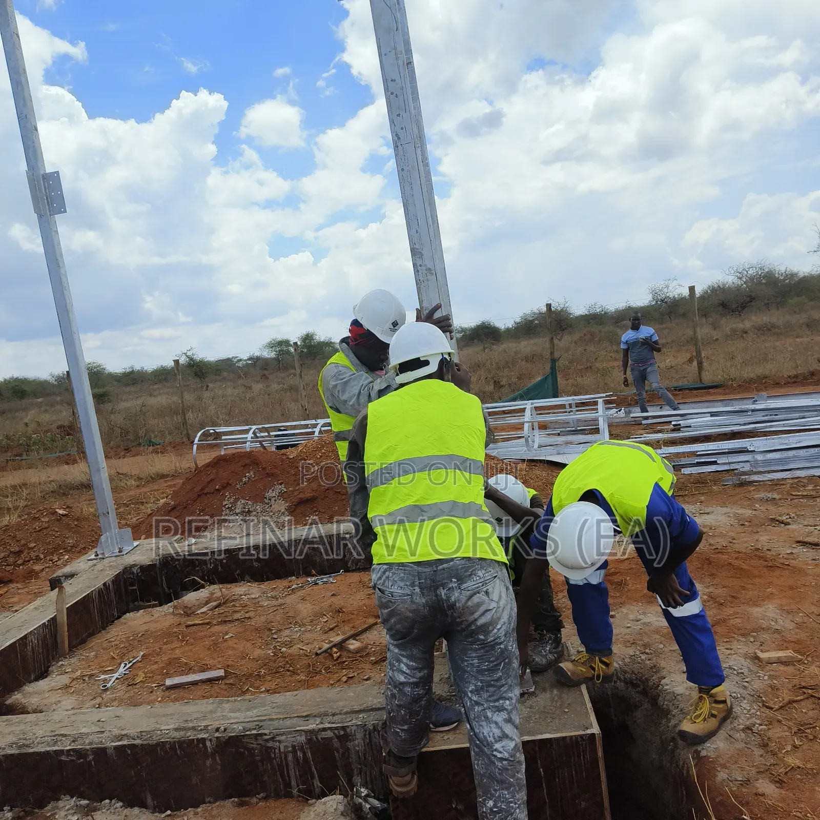 Water Towers for Remote Sites Camps