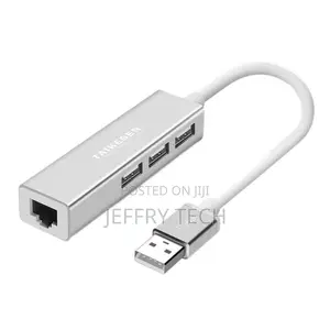 Ethernet Converter Multi-Ports 3 Usb2.0 100m Aluminum Alloy