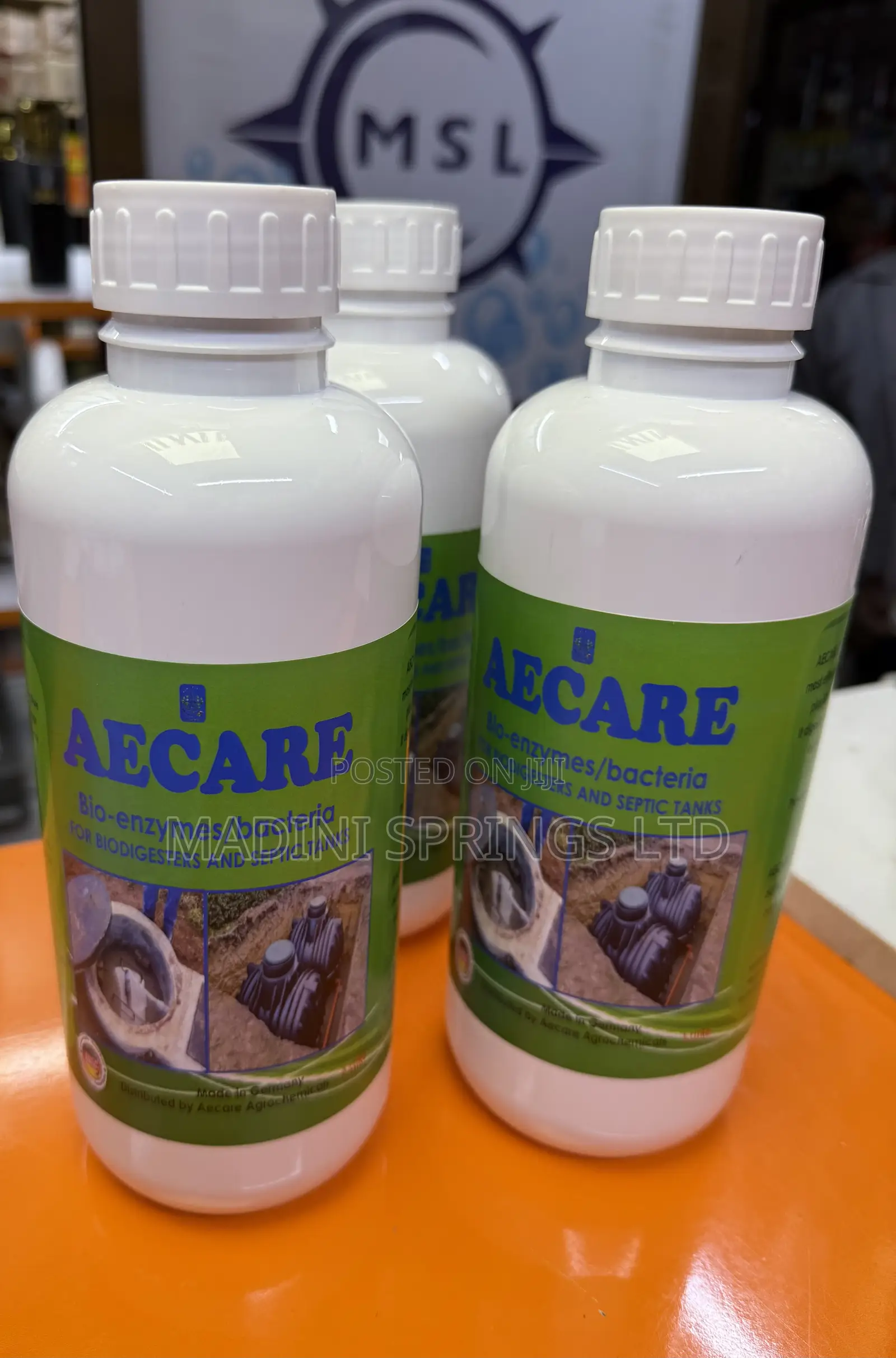 Aecare Liquid Enzymes for Biodigesters and Septic Tank