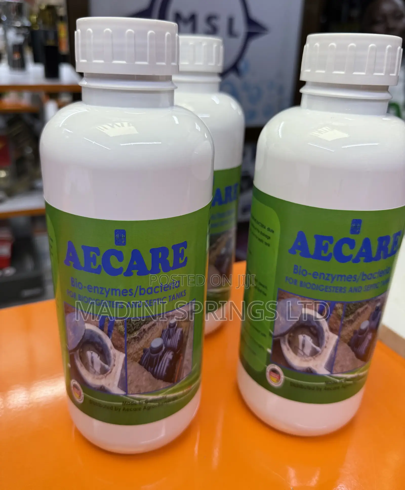 Aecare Liquid Enzymes for Biodigesters and Septic Tank