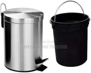 20 LTR Stainless Steel Pedal Bin / Waste Bin Steel