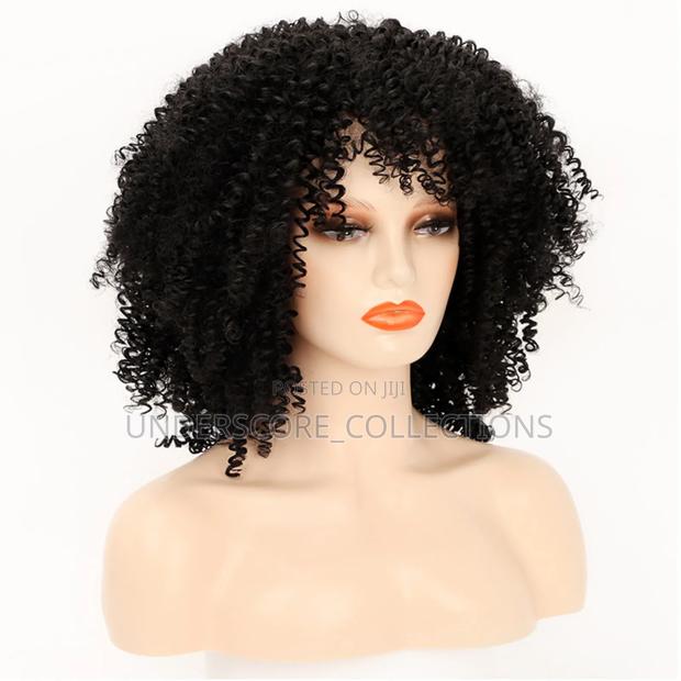Gisty Ladies African Black Wig