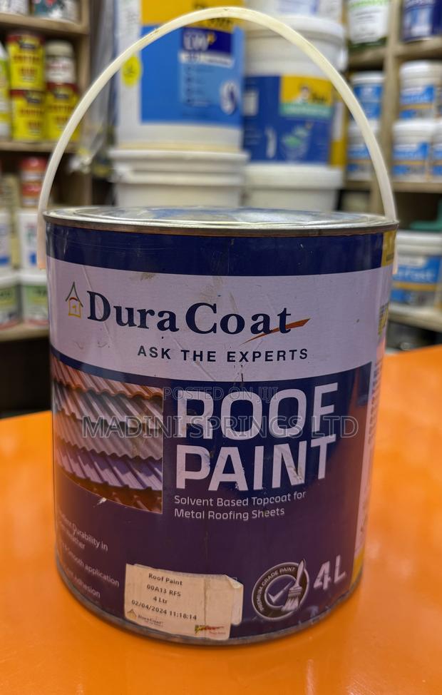 Roof Paints for Metal Roofing Sheets(Solvent Based, 4lts) - main view