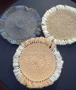 Hand Wooven Decorative Sisal Mats for Decor