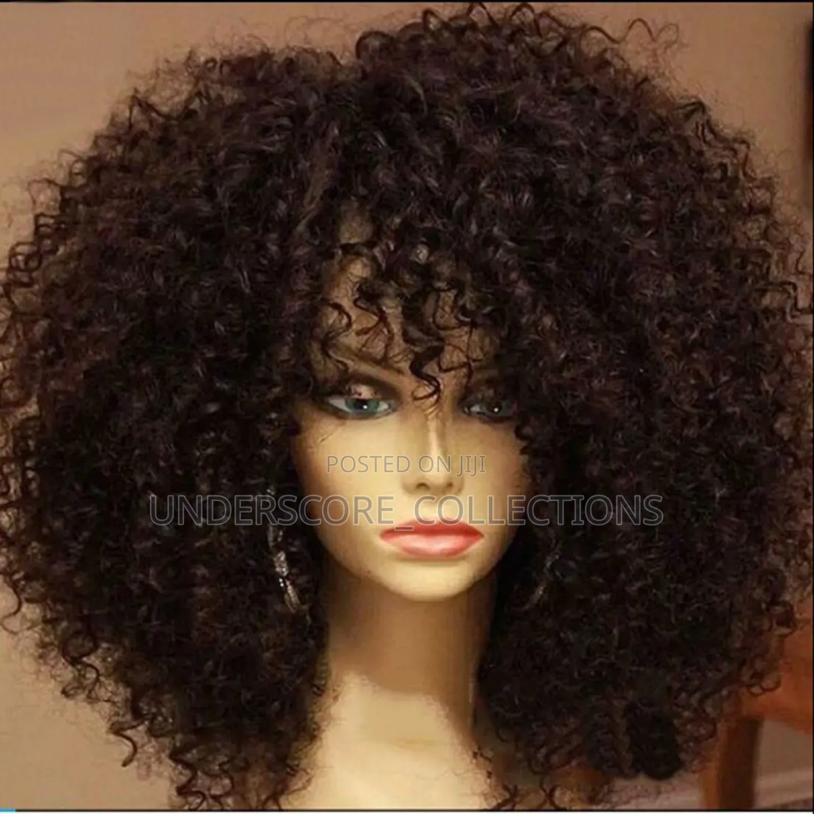 Town Girl Ladies Curly Wig