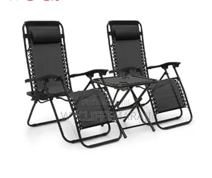 Foldable Zero Gravity Recliner Chair Seat With Pillow
