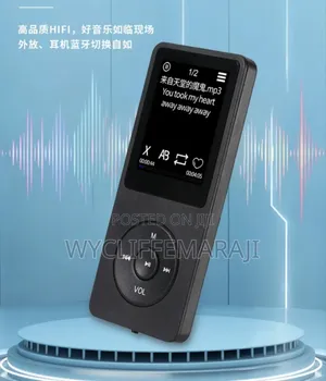 Rechargeable Mp4,Mp3 Music Video Player With Memcard Slot