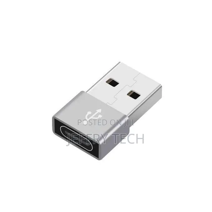 Typec Female to Usb 2.0 Male Aluminum Alloy Adapter Data