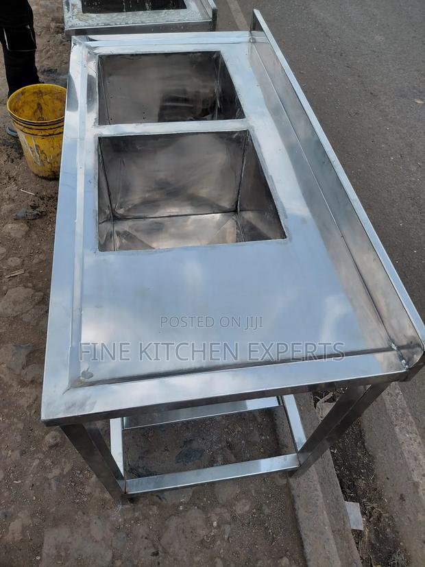 Double Commercial Sink - thumbnail 2
