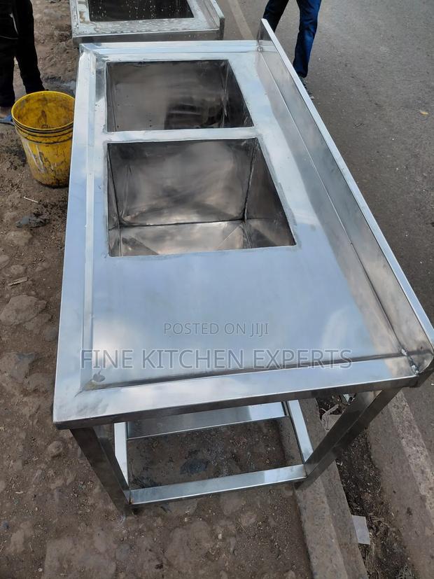 Double Commercial Sink - thumbnail 3