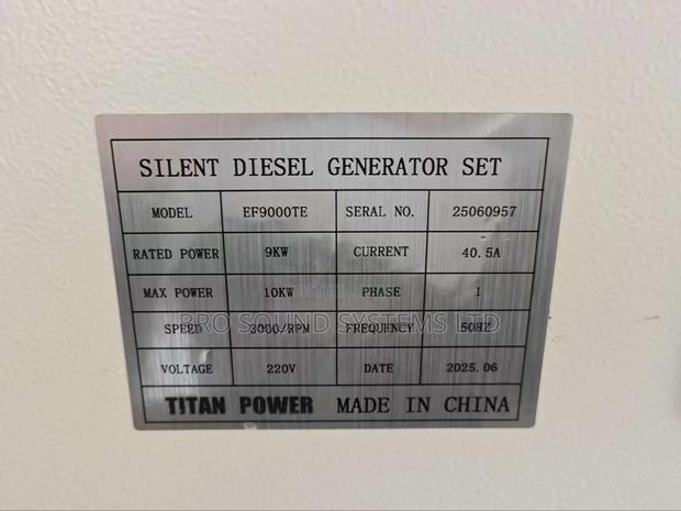 10kva Diesel Silent Generator - thumbnail 2