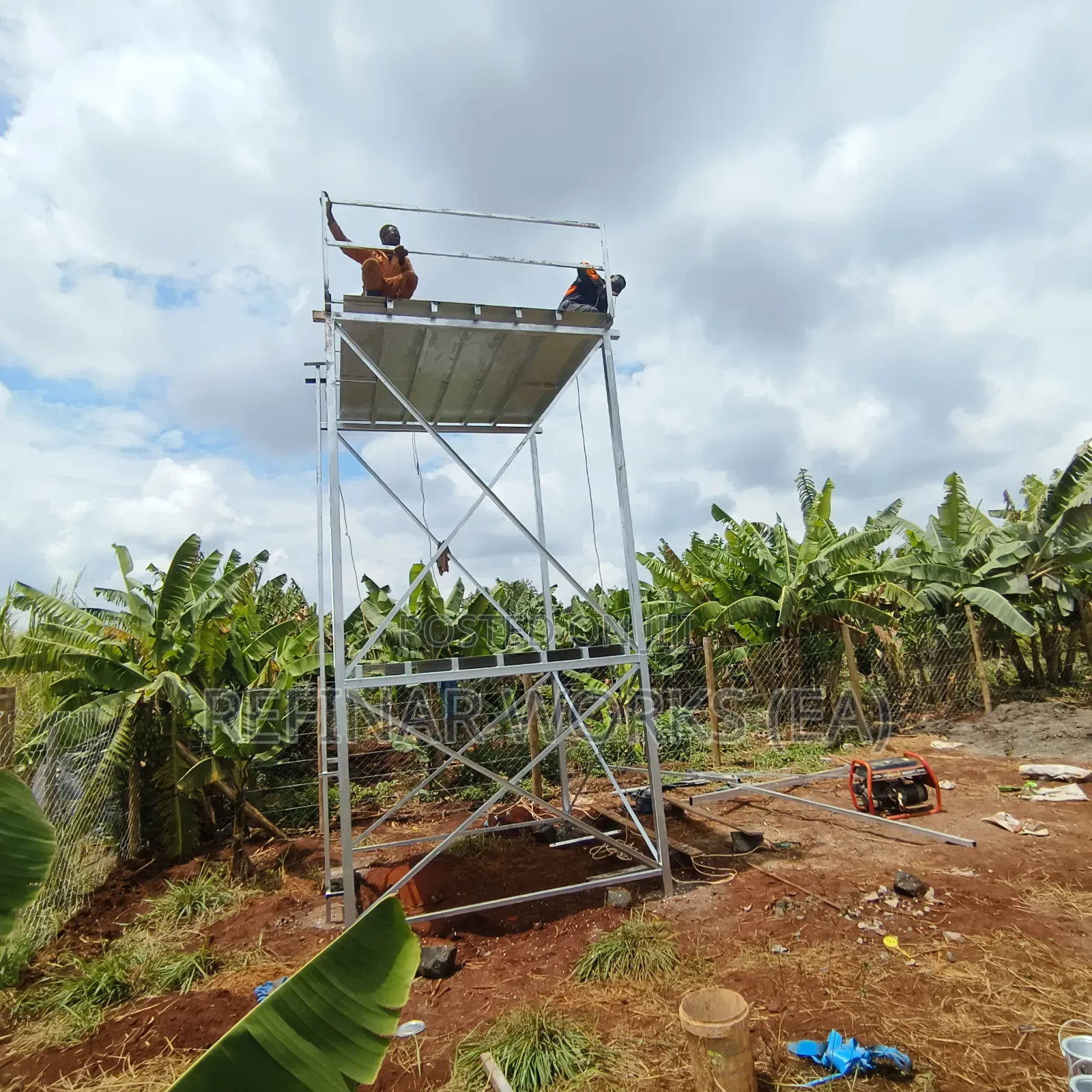 Steel Towers Backed by Structural Engineering