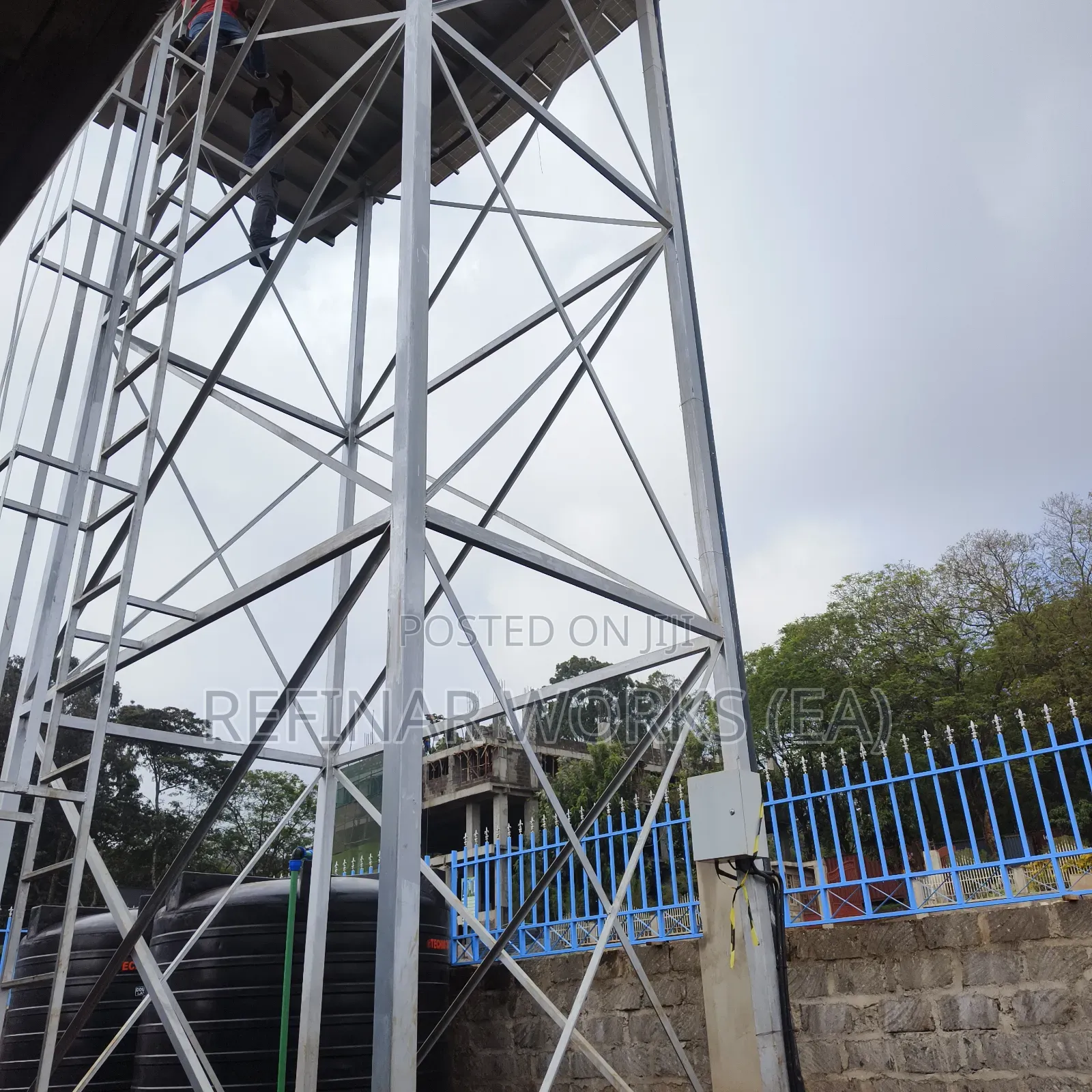 Steel Towers Backed by Structural Engineering