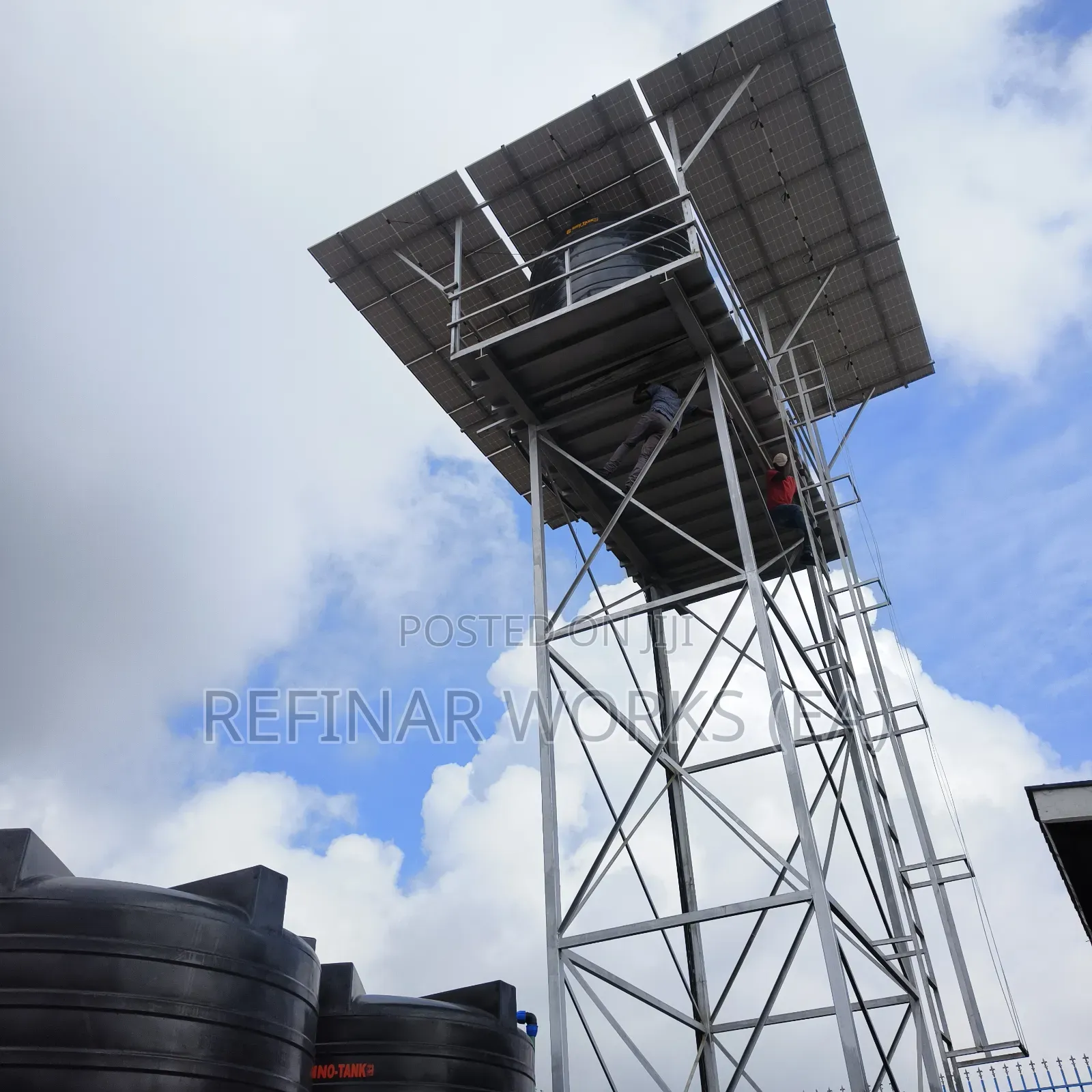 Steel Towers Backed by Structural Engineering
