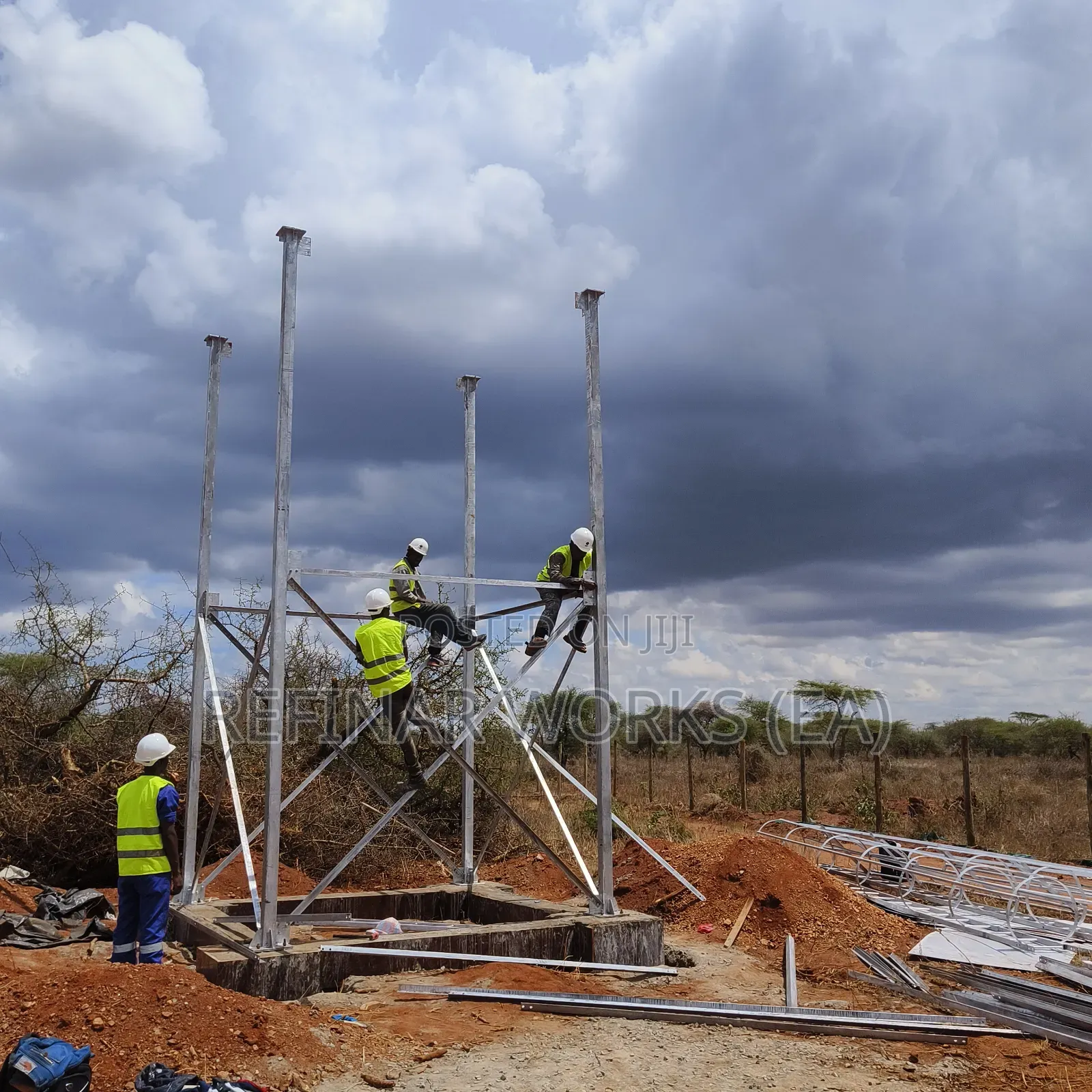 Steel Towers Backed by Structural Engineering