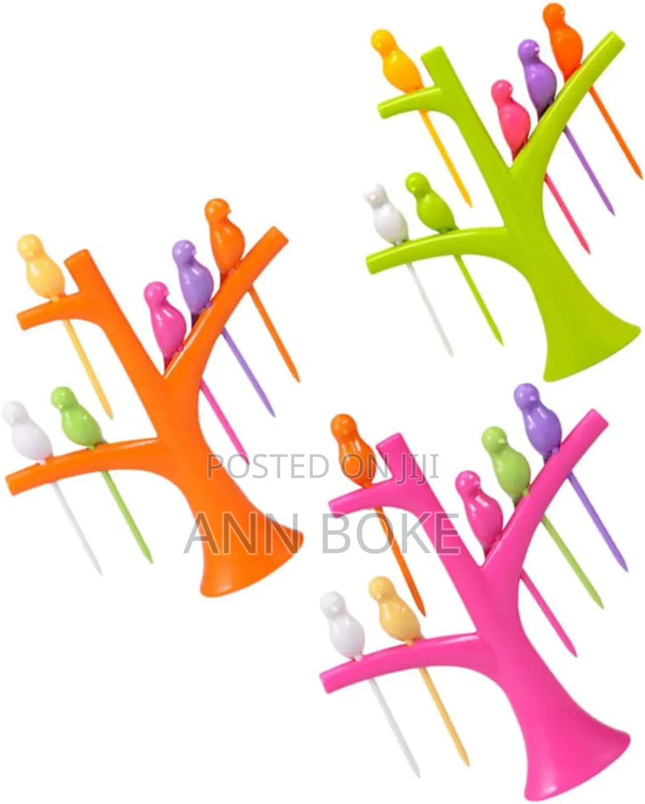 *Back in Stock*
*Re-Usable 6pcs Fruit Pick Forks Set