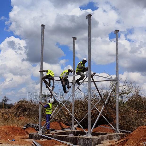 Standard And Custom Steel Water Tower Stands - thumbnail 9