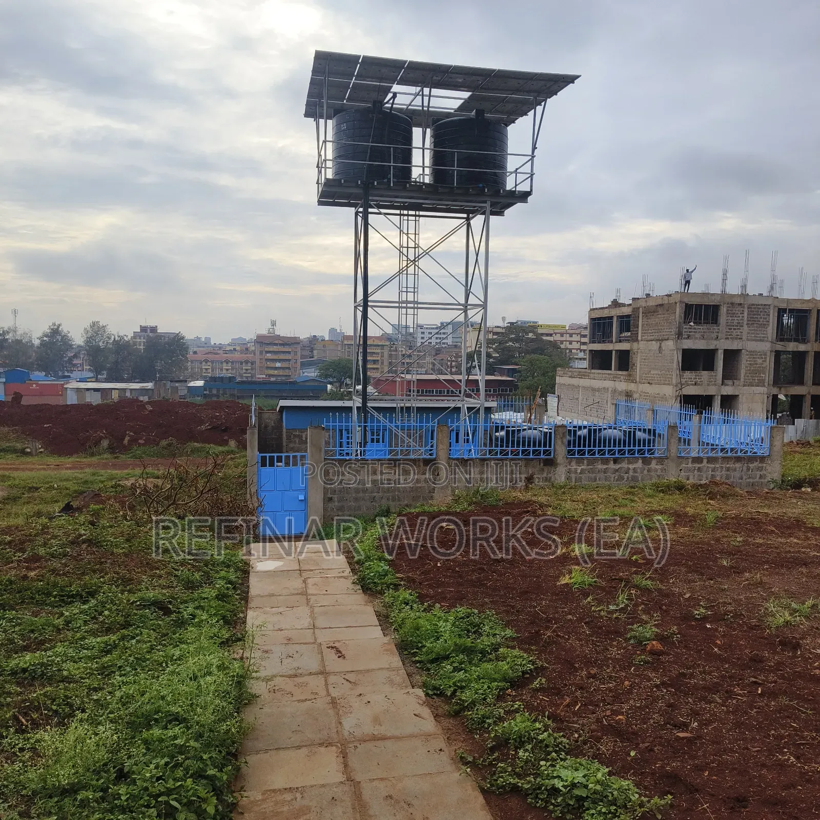 Urban and Rural Water Storage Towers for Resilience