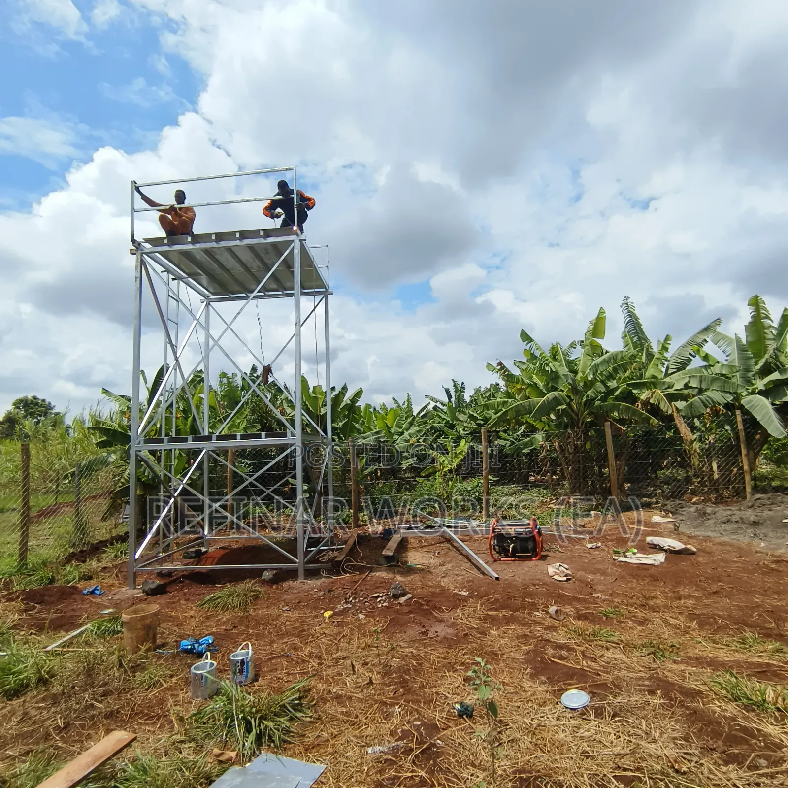Urban and Rural Water Storage Towers for Resilience