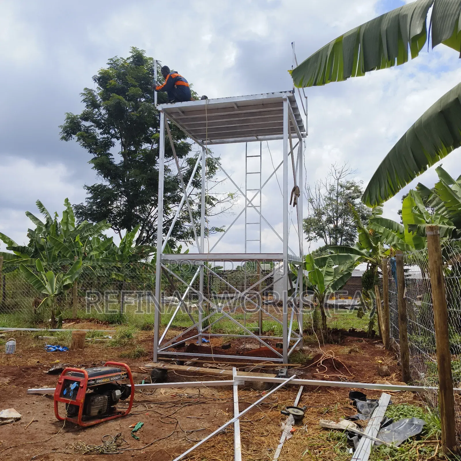 Urban and Rural Water Storage Towers for Resilience