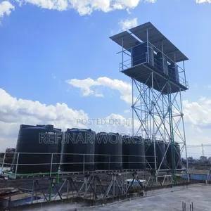 Heavy-Gauge Water Towers for Industrial Plants