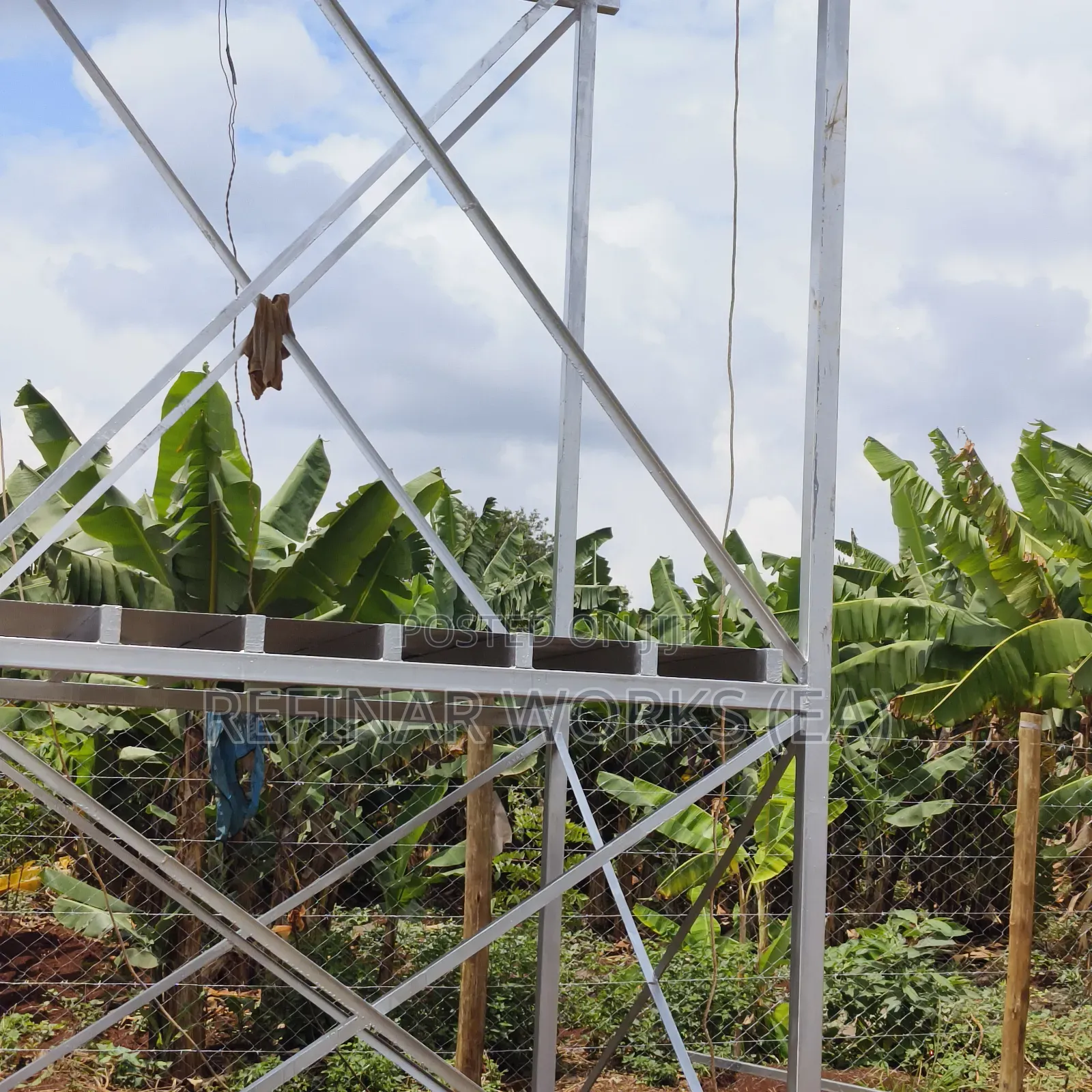 Heavy-Gauge Water Towers for Industrial Plants