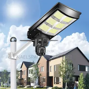 Smart 4g Solar-Powered CCTV Security Light. Mortion Sensor