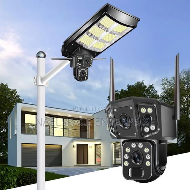 Smart 4g Solar-Powered CCTV Security Light. Mortion Sensor - thumbnail 6